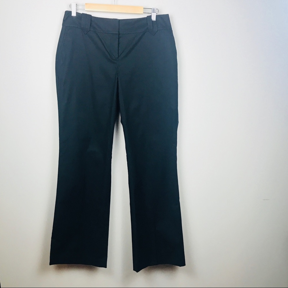 Loft Julie Black Pants 10 NWT